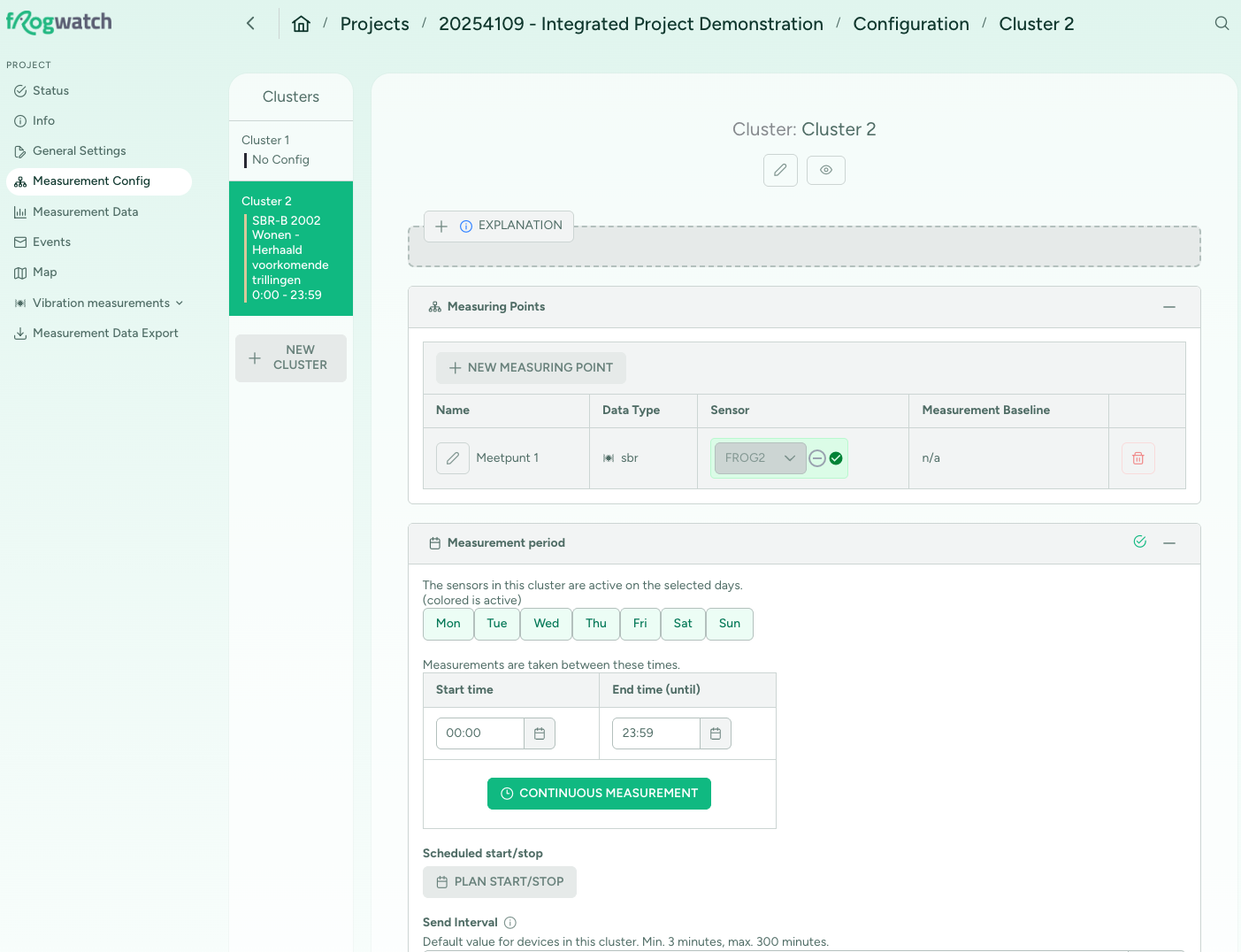Cluster Config