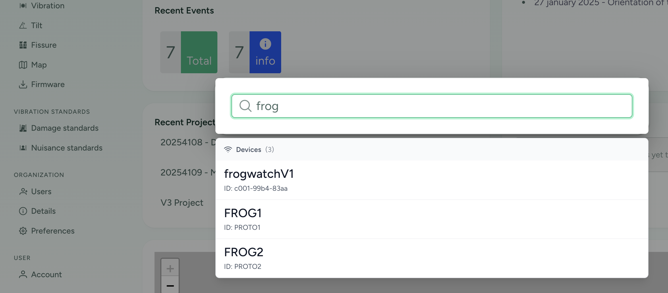 Search function
